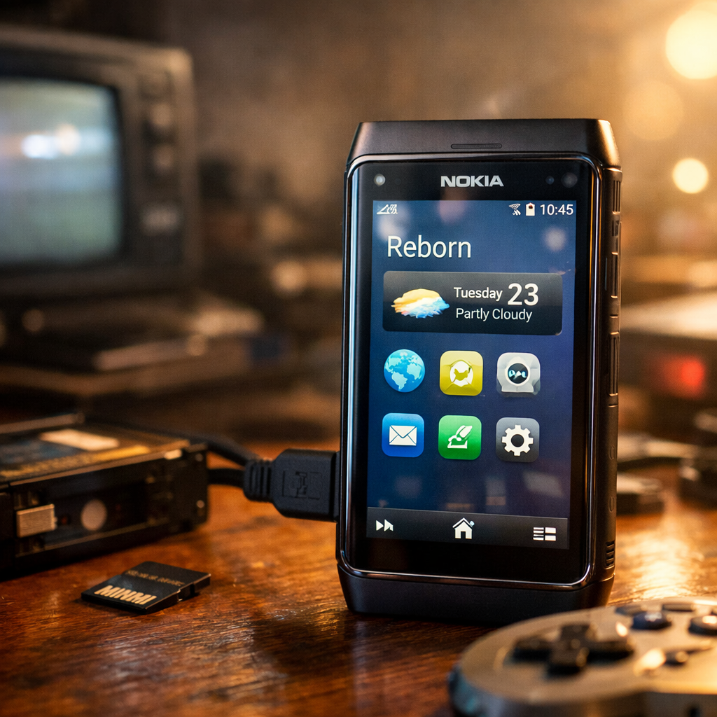نظام مبتكر ي revitalizes نوكيا N8 بعد 15 عامًا من إطلاقه