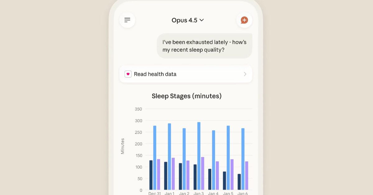 ربط نموذج Claude بتطبيق Apple Health لتحليل بيانات اللياقة البدنية أصبح متاحًا