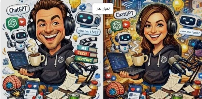 تريند الصور بالذكاء الاصطناعي مجاني.. طريقة تحويل صورتك كاريكاتير