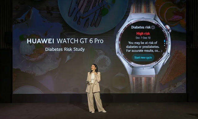 هواوي تطلق ميزة ذكية لتقييم خطر السكري عبر ساعاتها