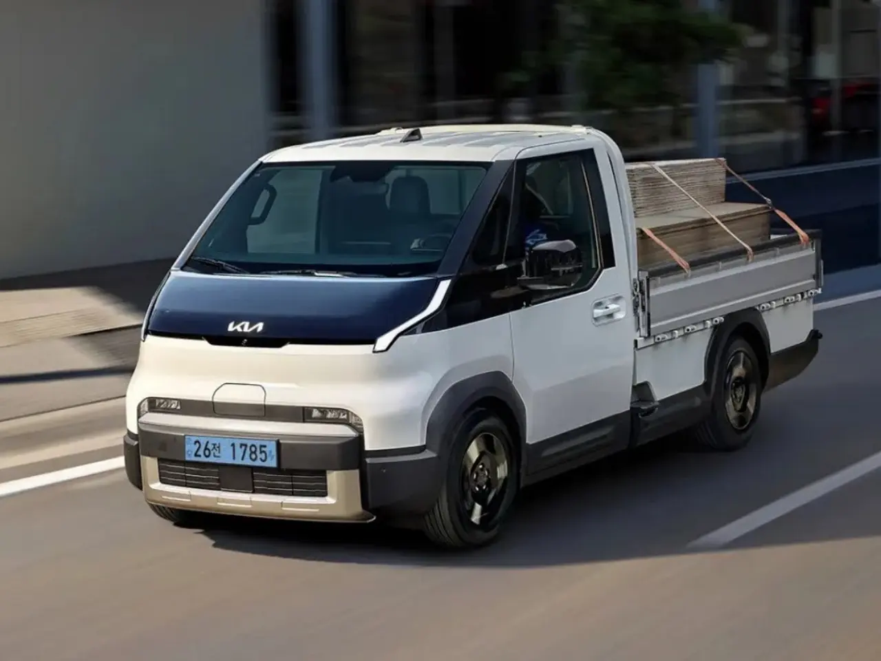 كيا تكشف النقاب عن الشاحنة الكهربائية PV5 في السوق الكورية الجنوبية