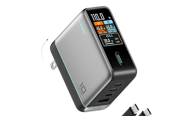 Cuktech 10 Ultra: شاحن ذكي بقوة 100 واط مع تقنيات متطورة لعام 2026