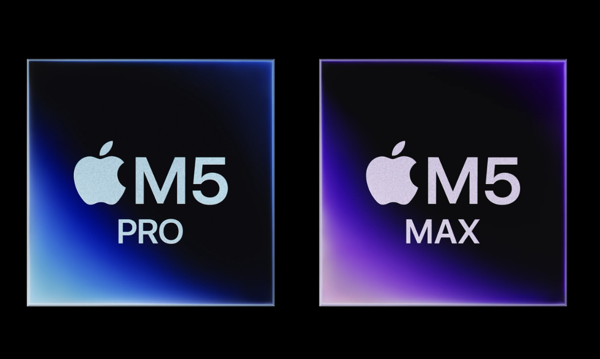 أبل تكشف عن معالجات M5 Pro وM5 Max متفوقة على RTX 5090 في اختبارات PugetBench لعام 2026 للمبدعين