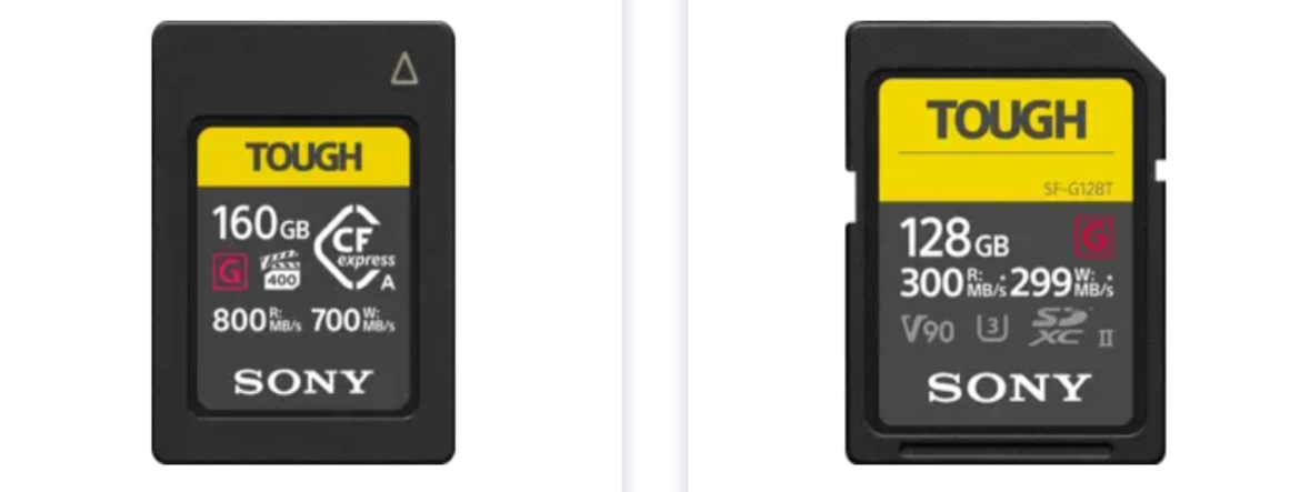 سوني تعلق مبيعات بطاقات CFexpress وSD مؤقتًا بسبب نقص الإمدادات