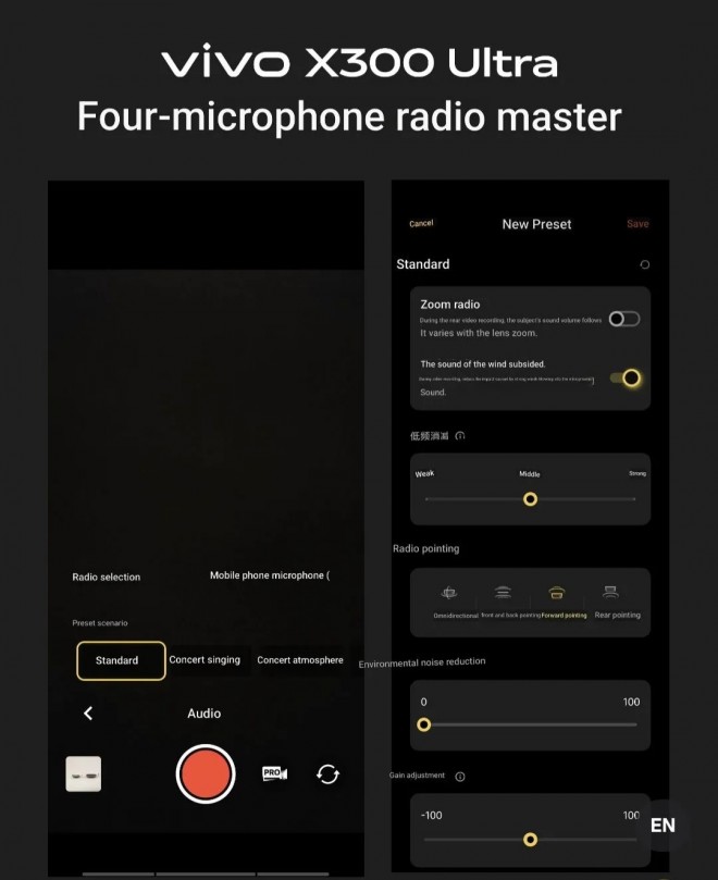 vivo X300 Ultra: تعزيز تجربة الصوت بأعلى مستويات الجودة
