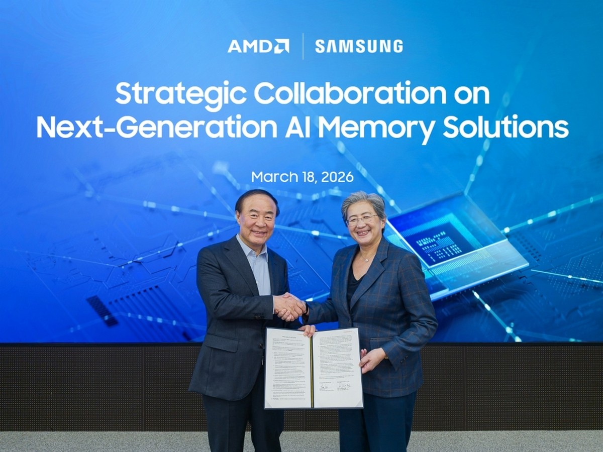 شراكة AMD وسامسونج لتوفير تقنية HBM4 لمراكز البيانات الذكية في 2026