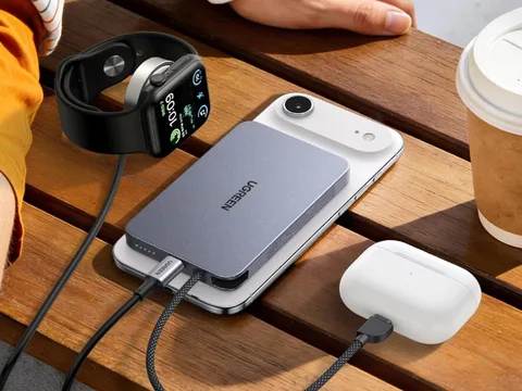 إطلاق بنك طاقة MagFlow Air Qi2 من يوجرين بتصميم نحيف وكابل مدمج