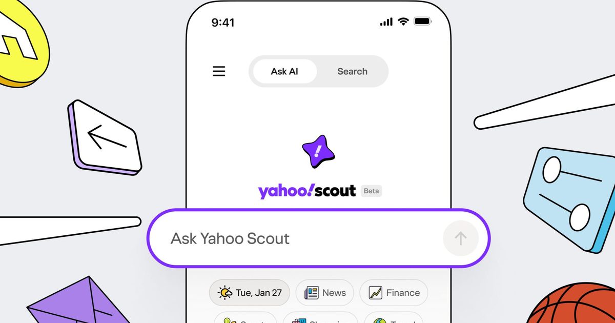 Yahoo Scout: محرك استعلامات بالذكاء الاصطناعي يتحدى بيربلكستي وخدمات جوجل