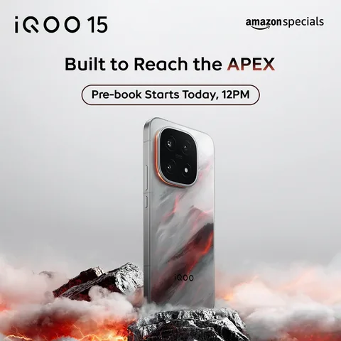 إطلاق هاتف iQoo 15 Apex بمعالج متقدم وبطارية كبيرة الحجم