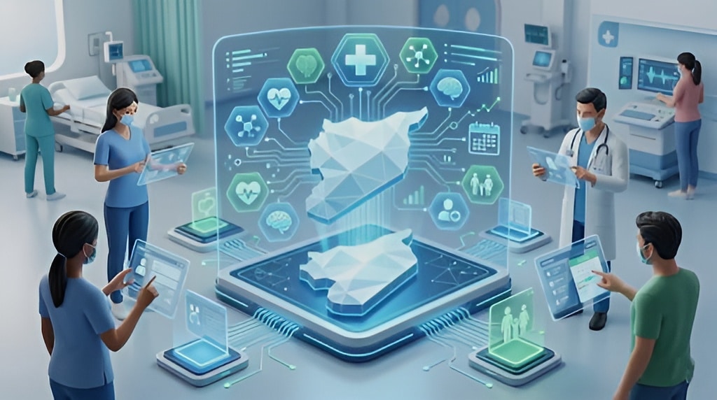 بوابة صحية رقمية سورية: تحديات الازدحام وحماية البيانات نحو 2026